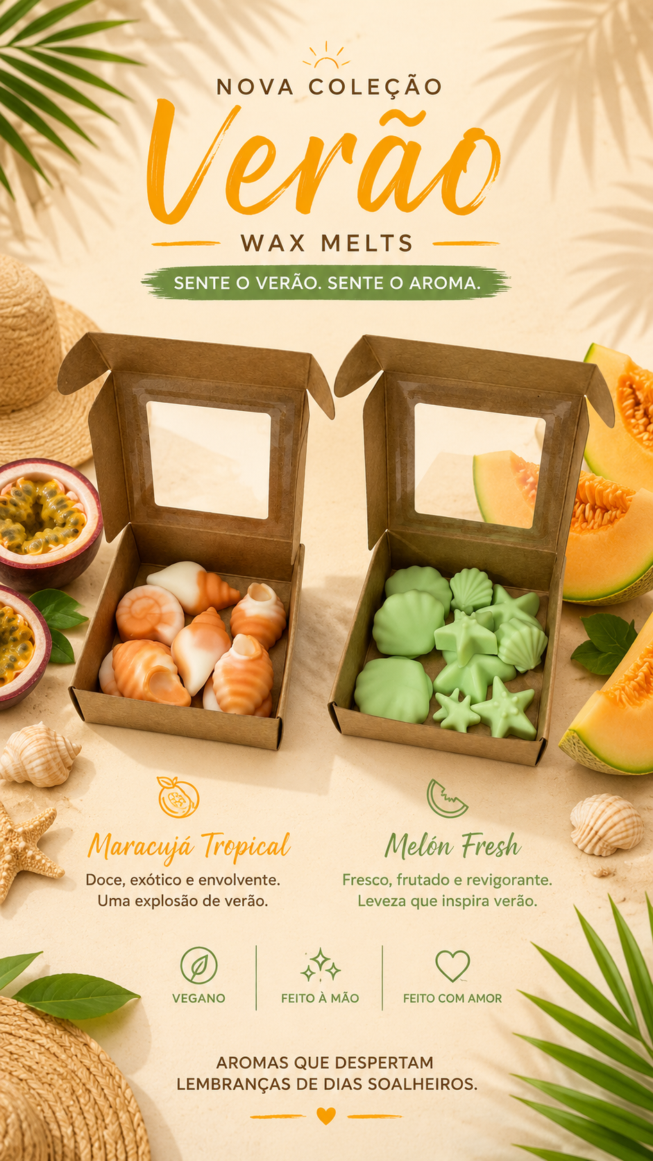 Melón Fresh – Wax Melts Verão