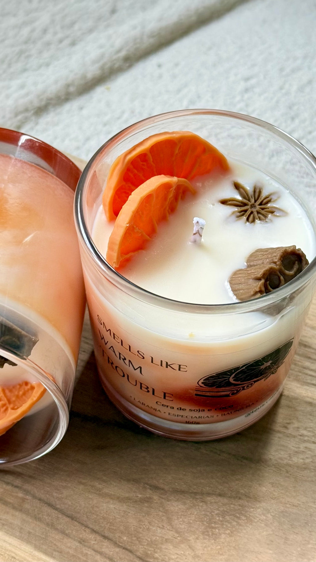 Smells like warm trouble - laranja e especiarias