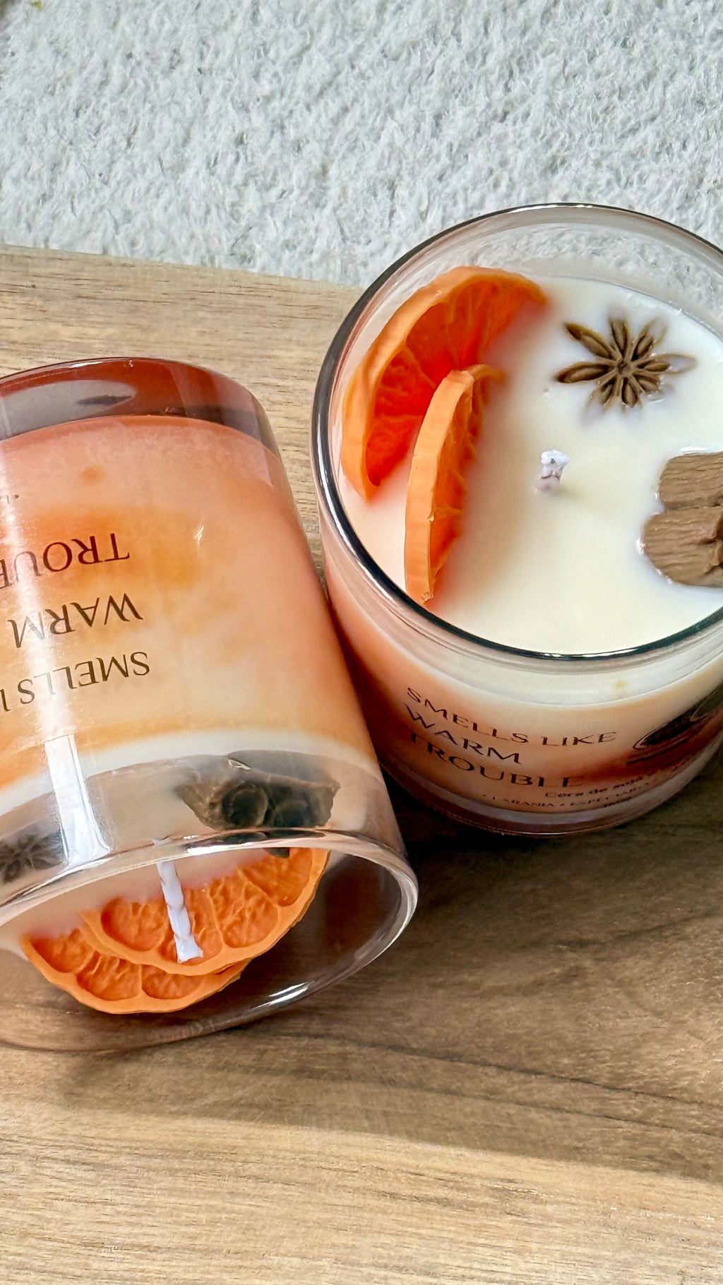 Smells like warm trouble - laranja e especiarias