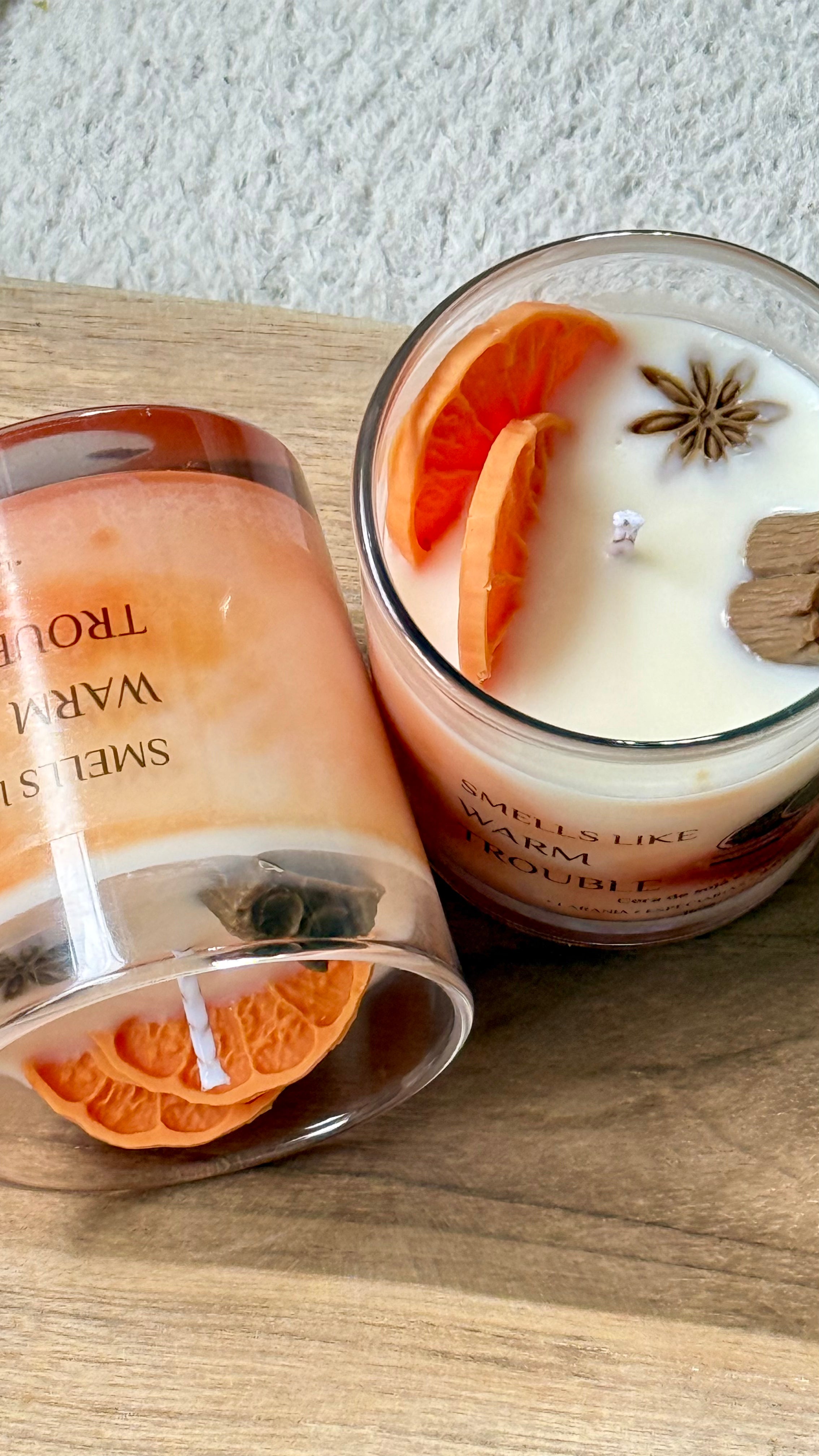 Smells like warm trouble - laranja e especiarias