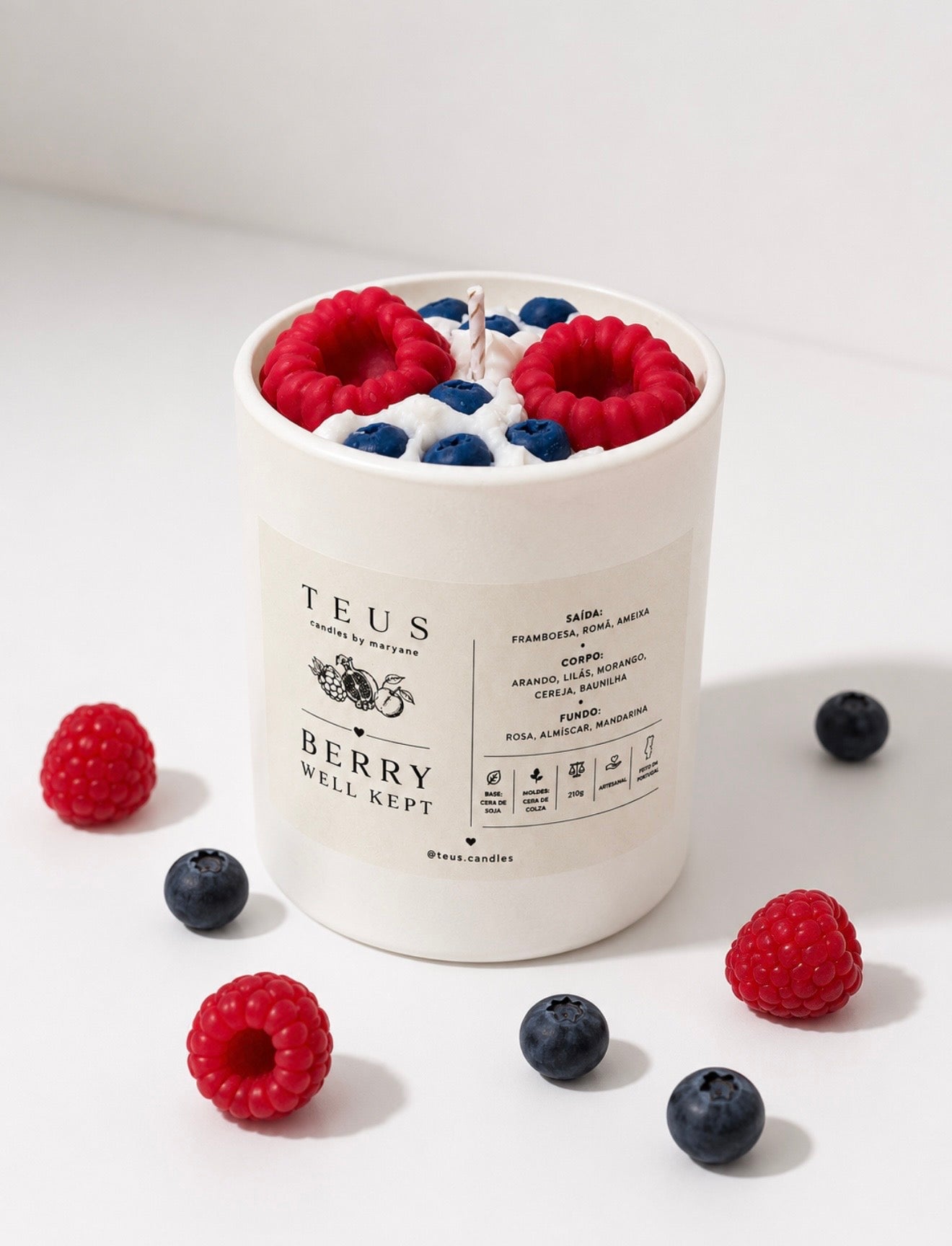 Berry Well Kept – Vela em Recipiente